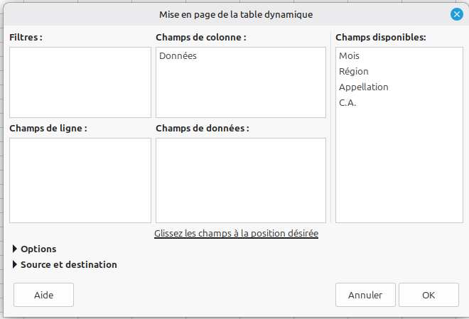 Mise en page TCD